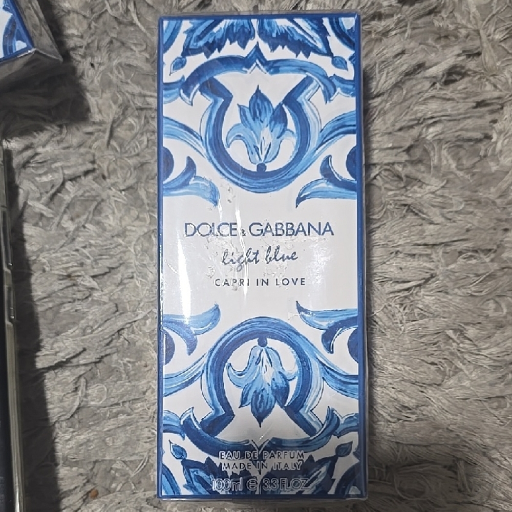 Dolce & Gabbana Blue & White Perfume Box
